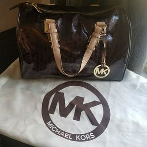 Michael Kors large satchel bag